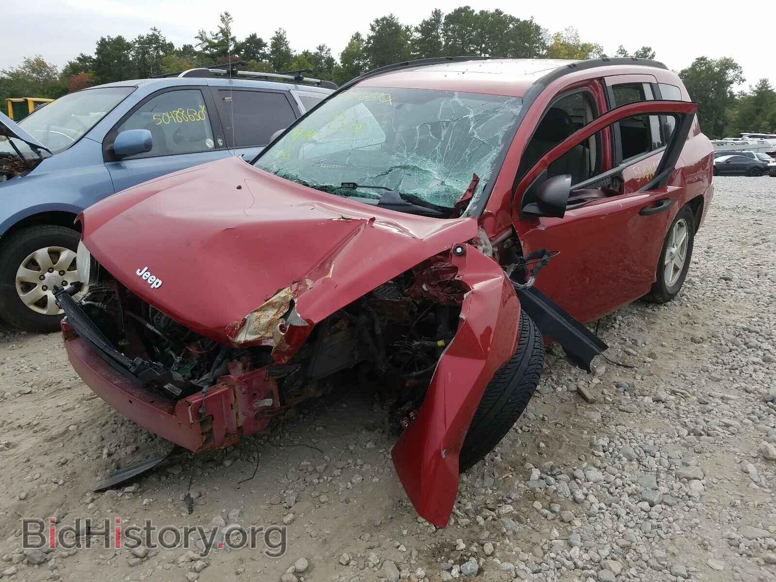 2007 JEEP COMPASS - VIN: 1J8FT47W77D205782 - Фото 2