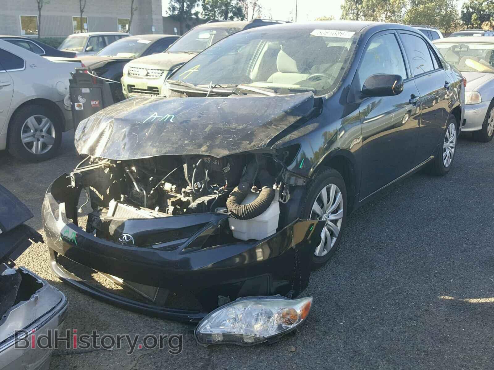 2012 TOYOTA COROLLA BA - VIN: JTDBU4EE2C9176928 - Фото 2