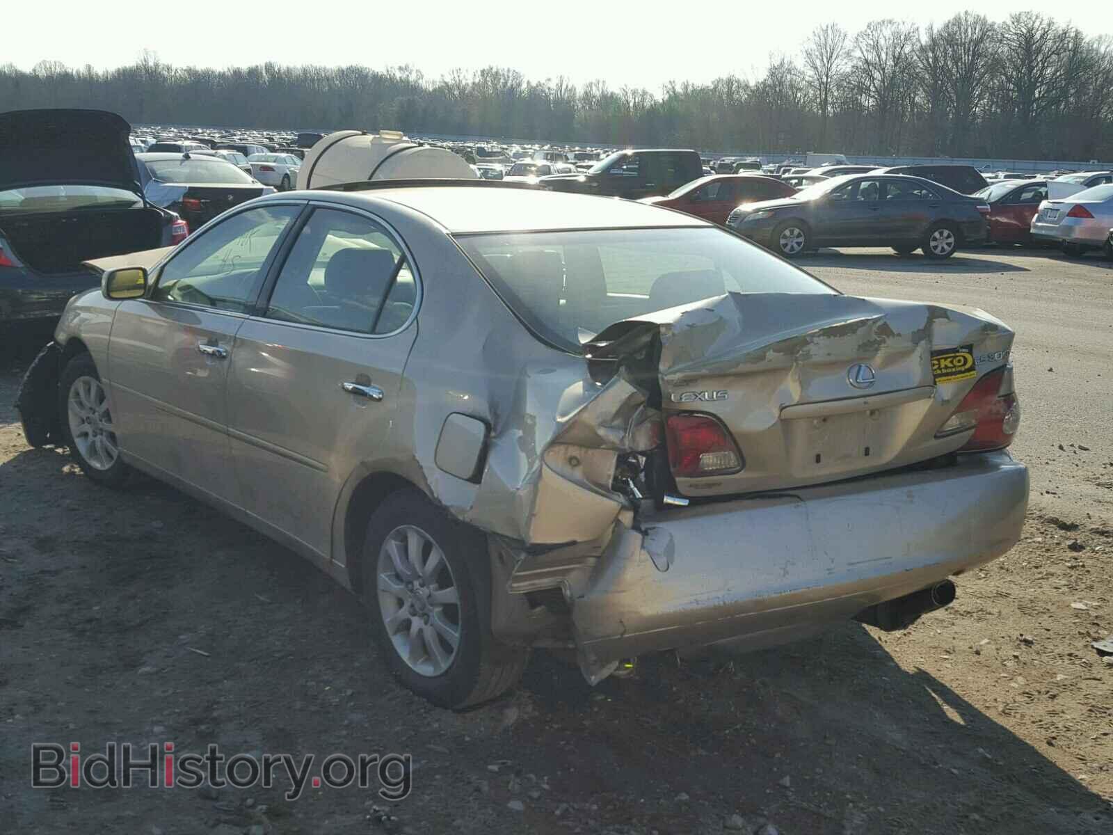 2002 LEXUS ES300 - VIN: JTHBF30G725022670 - Фото 3