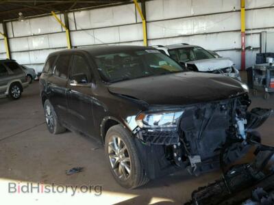 2017 Dodge DURANGO GT, black — VIN 1C4RDHDGXHC827872, Copart