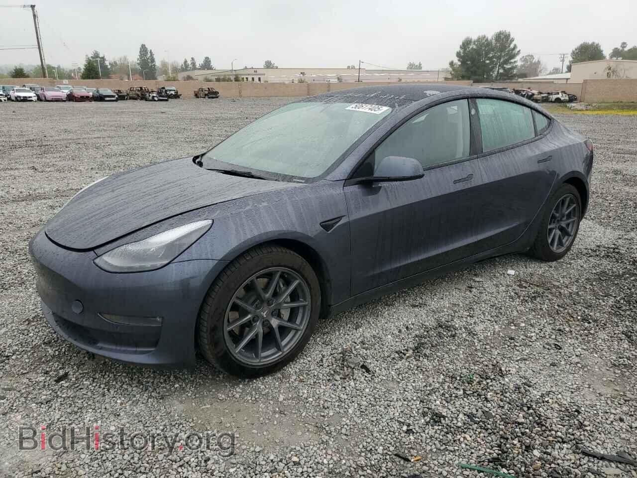 Фотография 5YJ3E1EBXNF257576 - TESLA MODEL 3 2022