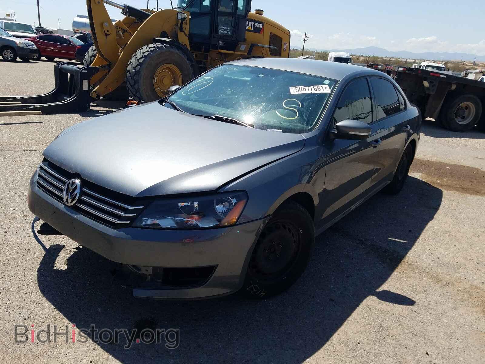 2014 VOLKSWAGEN PASSAT - VIN: 1VWAT7A34EC036385 - Photo 2