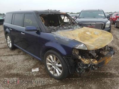 2011 Ford FLEX Flex SEL, синий — VIN 2FMHK6CT3BBD15068, Copart