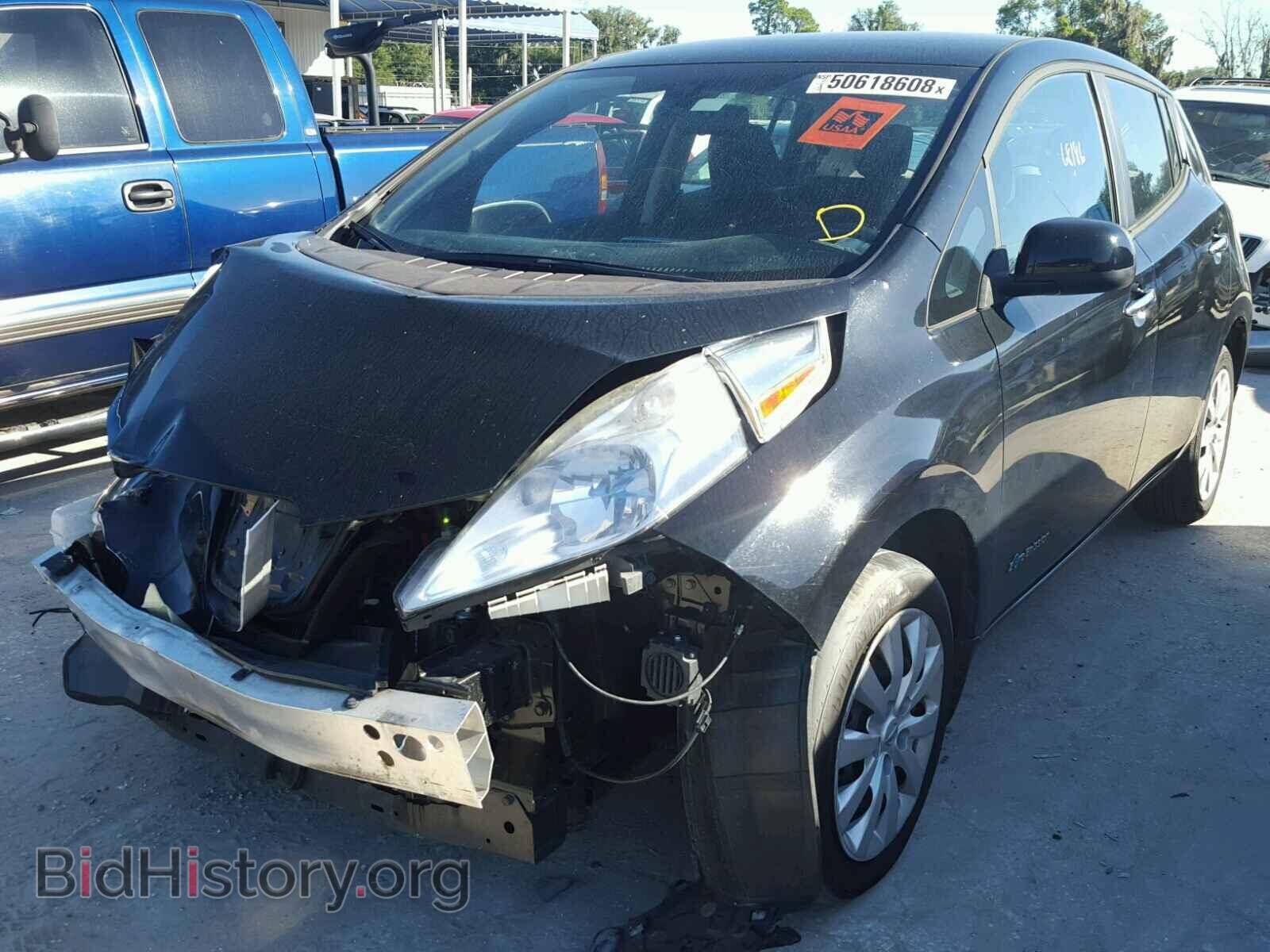 2013 NISSAN LEAF - VIN: 1N4AZ0CP6DC418057 - Фото 2