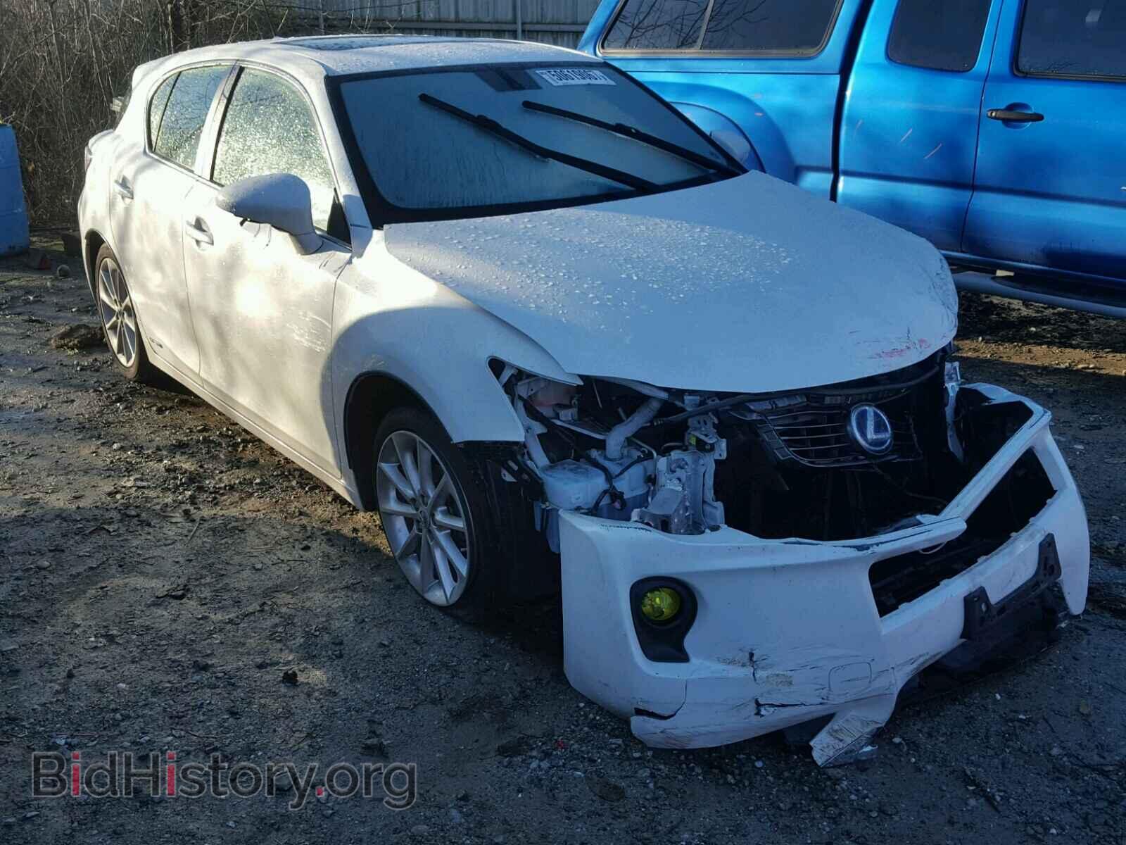 Photo JTHKD5BH8C2073556 - LEXUS CT 200 2012