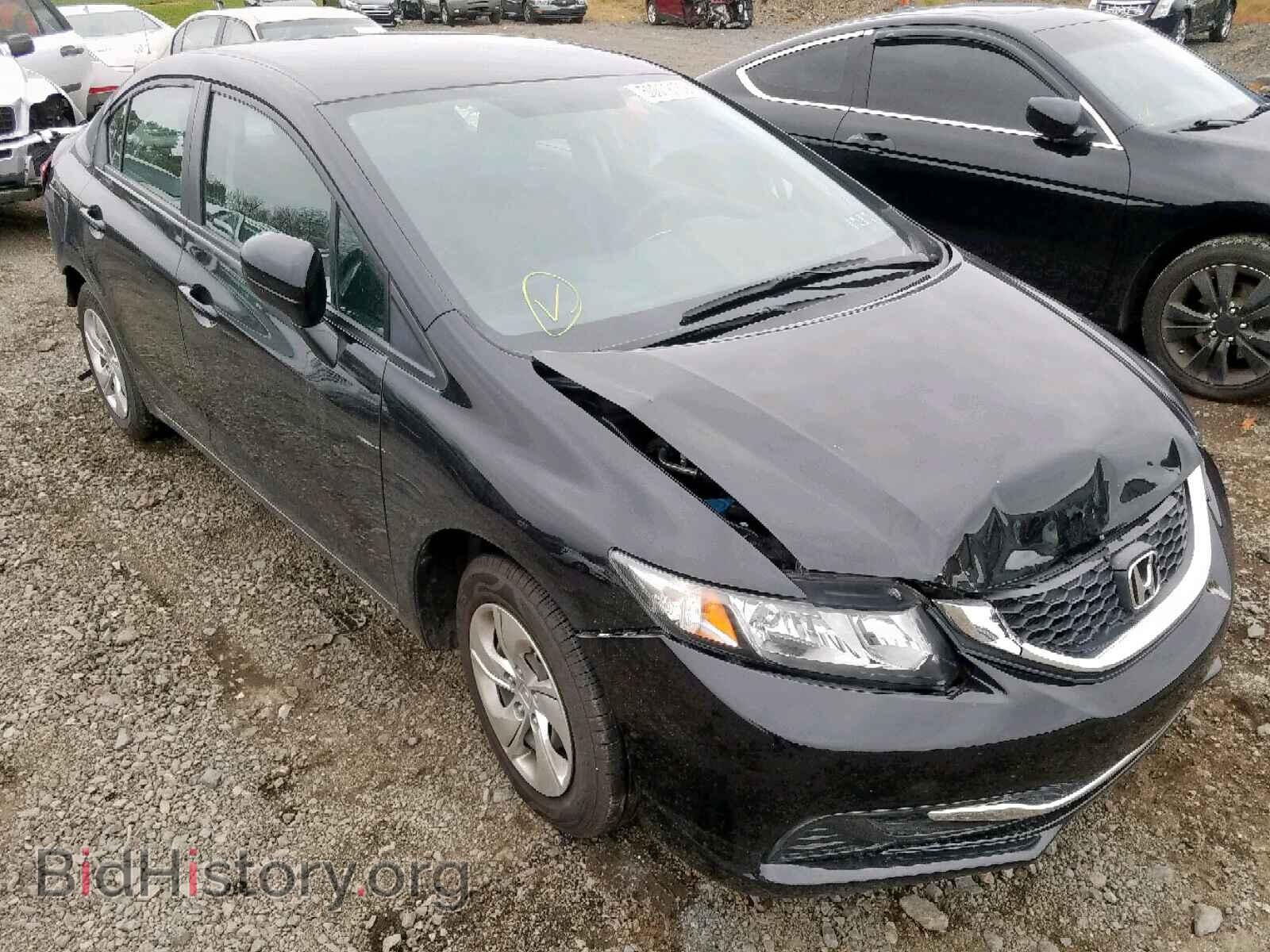 Фотография 19XFB2F58EE205325 - HONDA CIVIC LX 2014