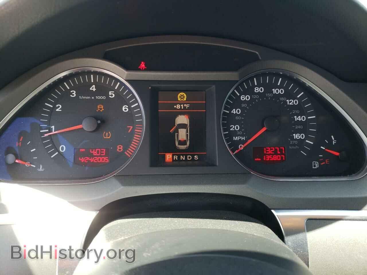 2006 AUDI A6 - VIN: WAUKH74FX6N119109 - Фото 9