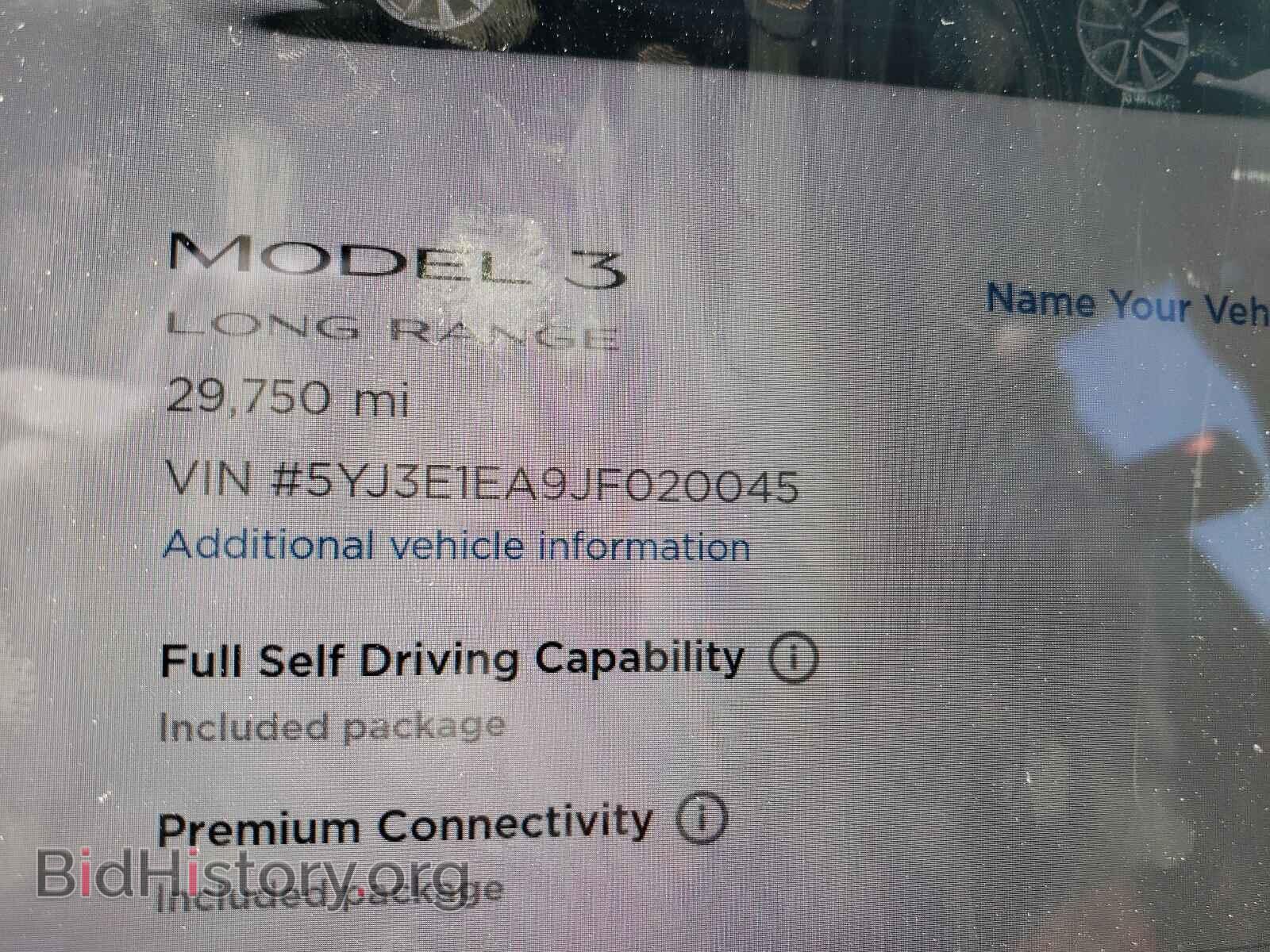 2018 TESLA MODEL 3 - VIN: 5YJ3E1EA9JF020045 - Фото 8