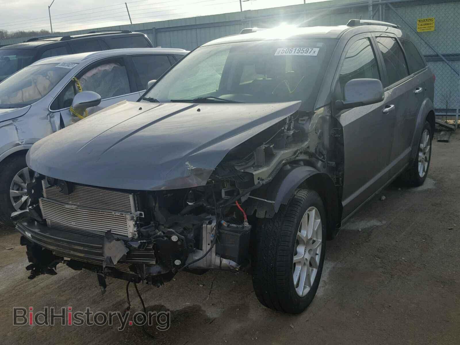 2013 DODGE JOURNEY - VIN: 3C4PDCDG6DT569651 - Фото 2