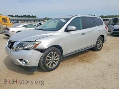 2013 Nissan PATHFINDER S, silver — VIN 5N1AR2MN2DC662996, Copart