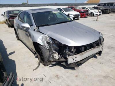2011 Lexus IS IS 250, серебристый — VIN JTHBF5C20B2100543, Copart