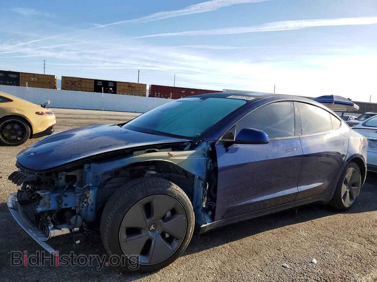 Фотография 5YJ3E1EB8NF134763 - TESLA MODEL 3 2022