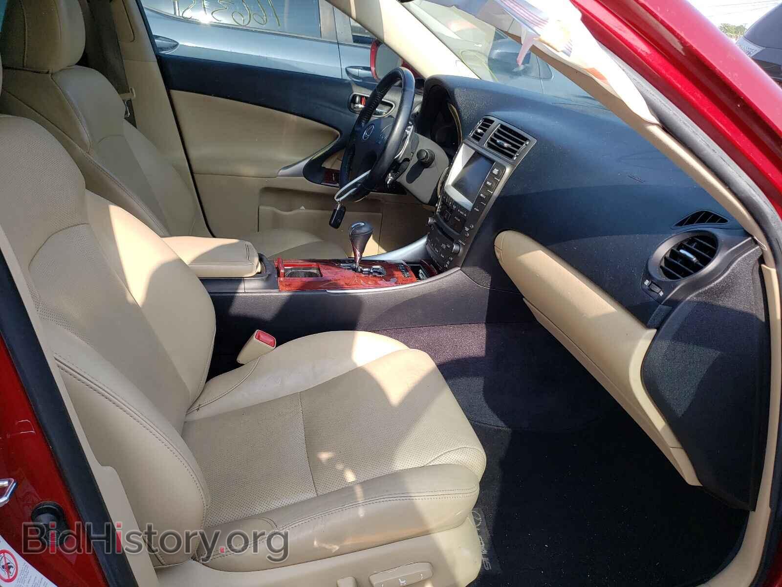 2008 LEXUS IS - VIN: JTHBE262882015195 - Фото 5