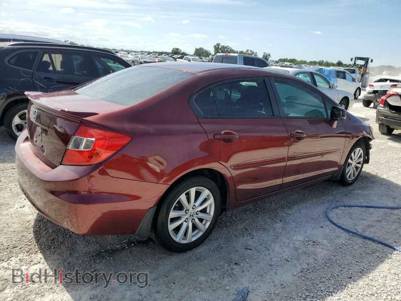 2012 HONDA CIVIC - VIN: 19XFB2F95CE000545 - Фото 3