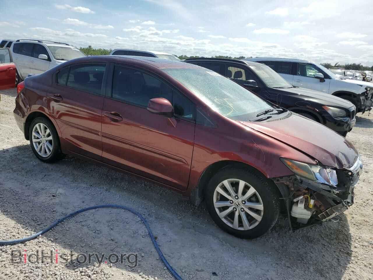 2012 HONDA CIVIC - VIN: 19XFB2F95CE000545 - Фото 4