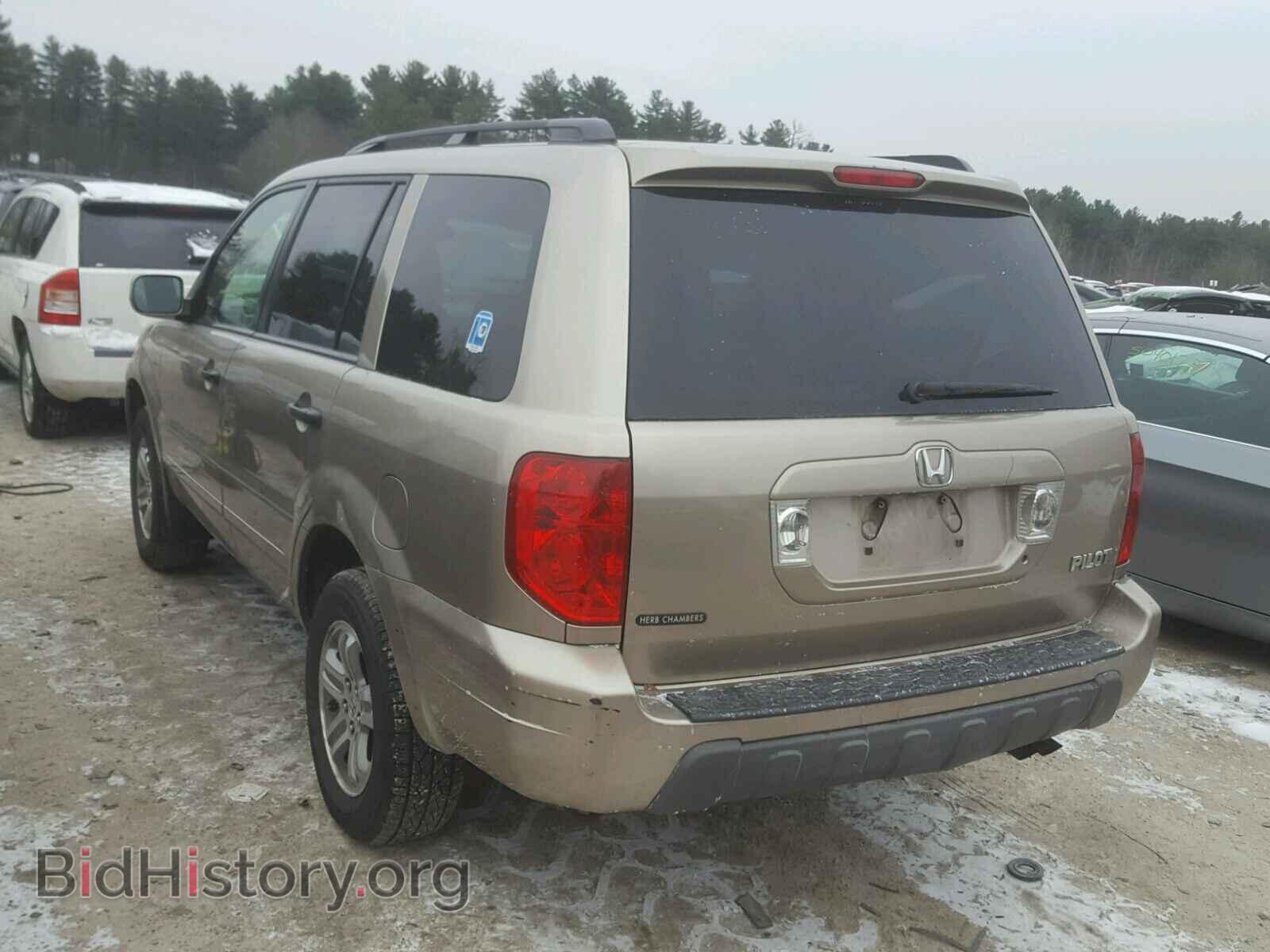 2005 HONDA PILOT - VIN: 2HKYF18595H572265 - Фото 3