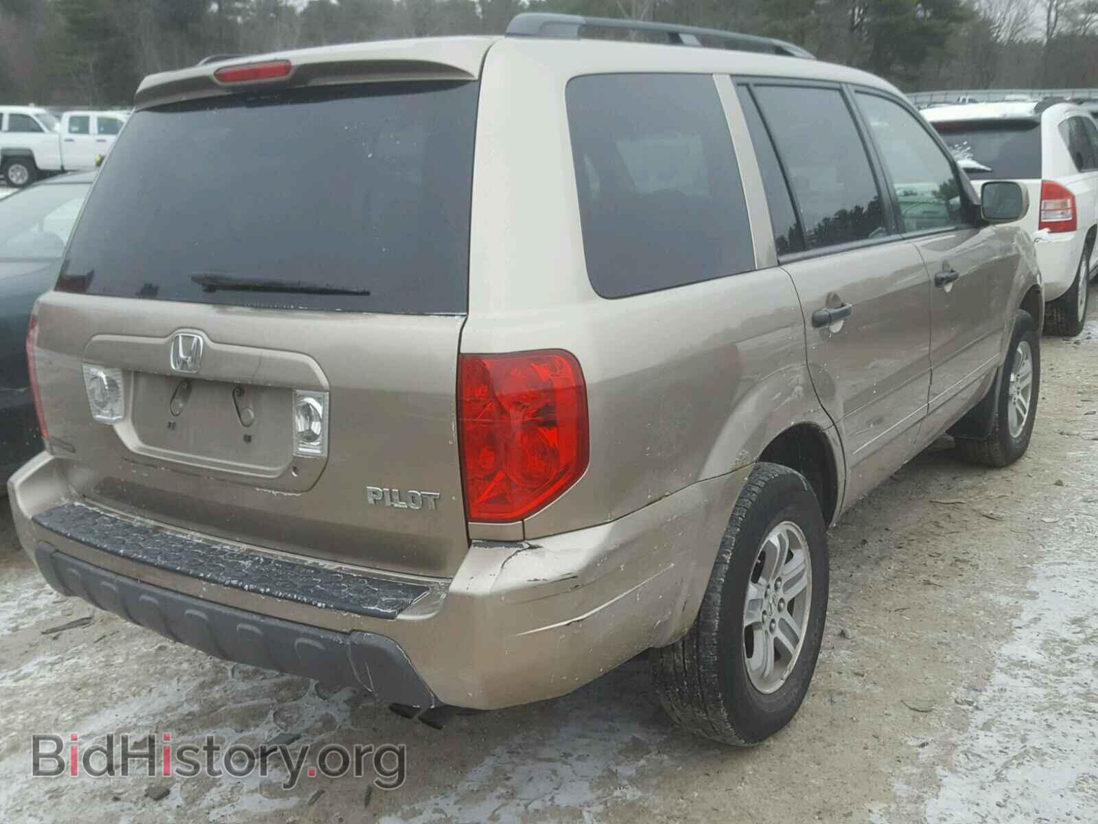 2005 HONDA PILOT - VIN: 2HKYF18595H572265 - Фото 4