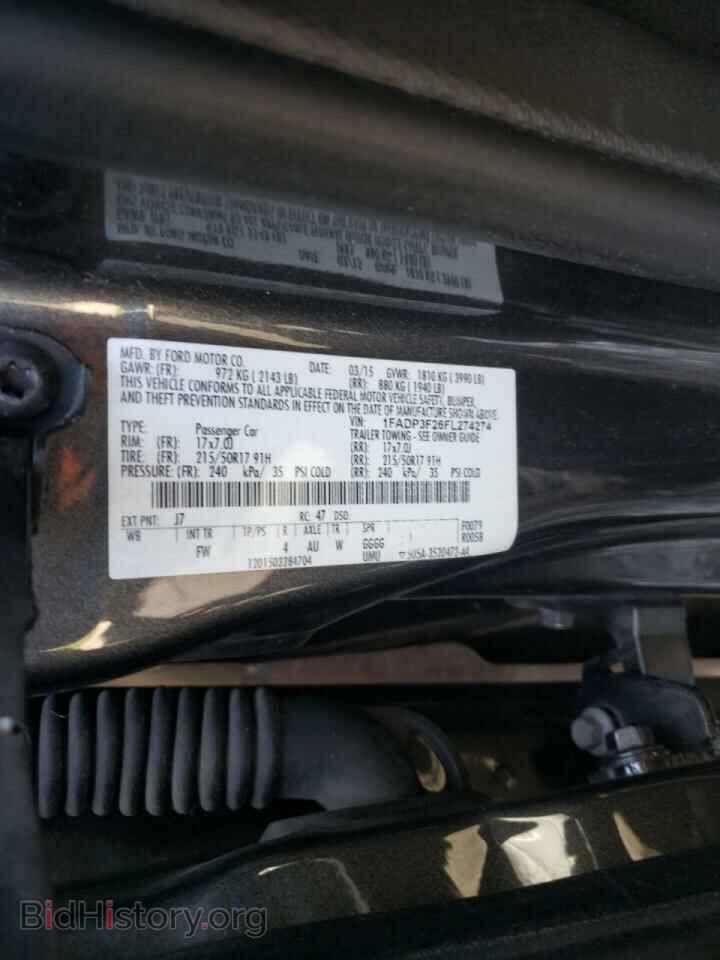 2015 FORD FOCUS - VIN: 1FADP3F26FL274274 - Фото 10