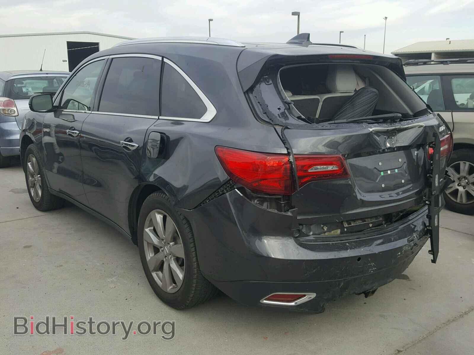 2014 ACURA MDX - VIN: 5FRYD4H80EB028249 - Фото 3