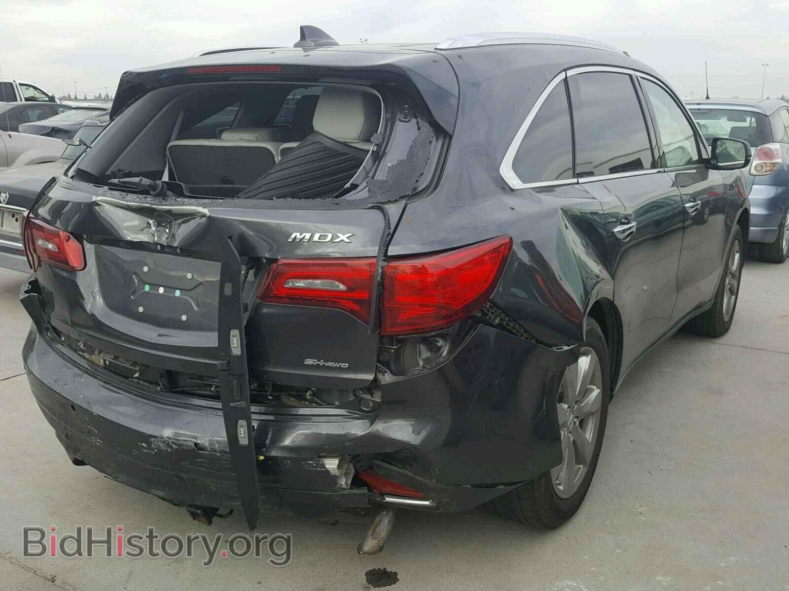 2014 ACURA MDX - VIN: 5FRYD4H80EB028249 - Фото 4