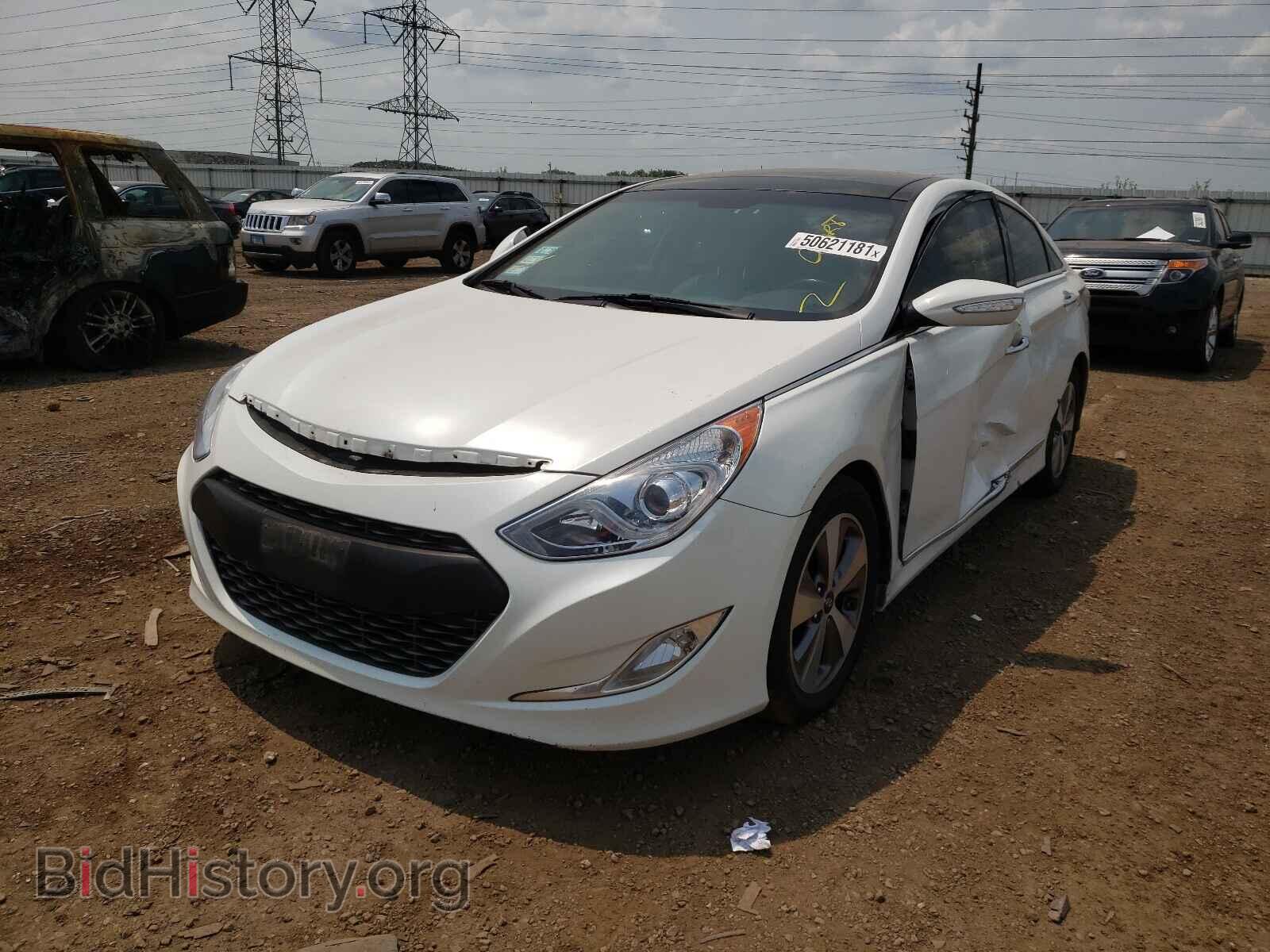 2012 HYUNDAI SONATA - VIN: KMHEC4A42CA036367 - Фото 2