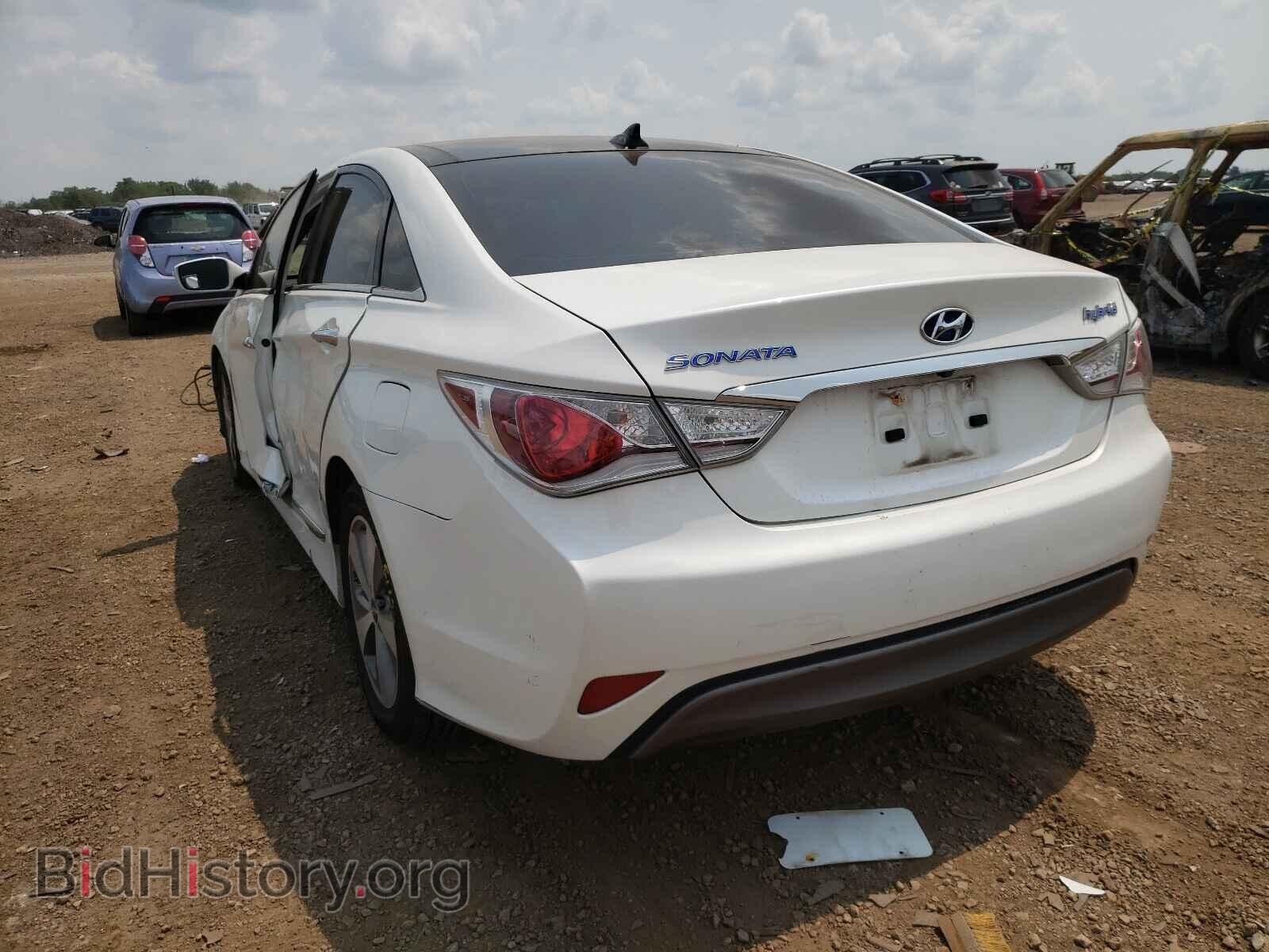 2012 HYUNDAI SONATA - VIN: KMHEC4A42CA036367 - Фото 3
