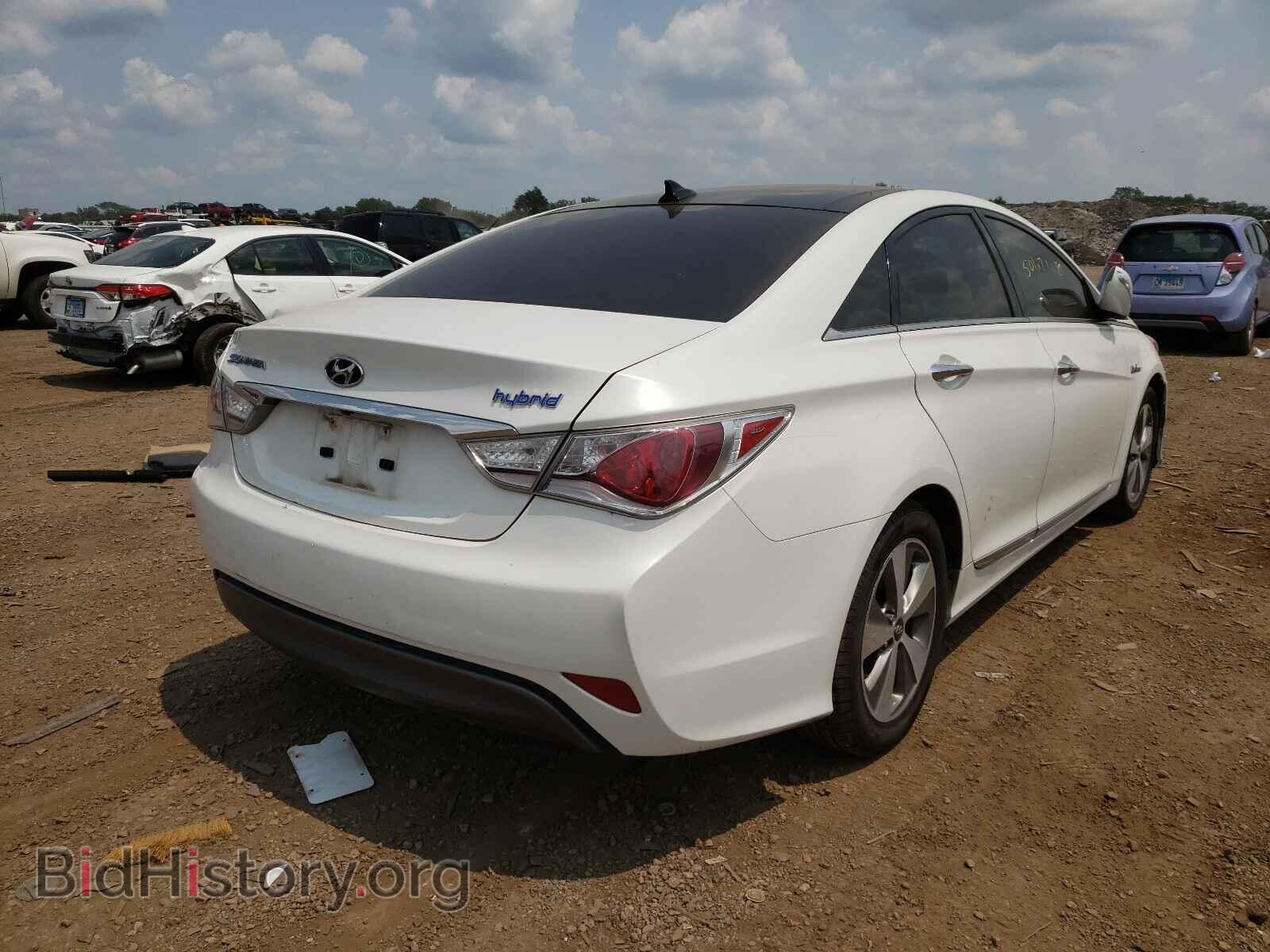 2012 HYUNDAI SONATA - VIN: KMHEC4A42CA036367 - Фото 4