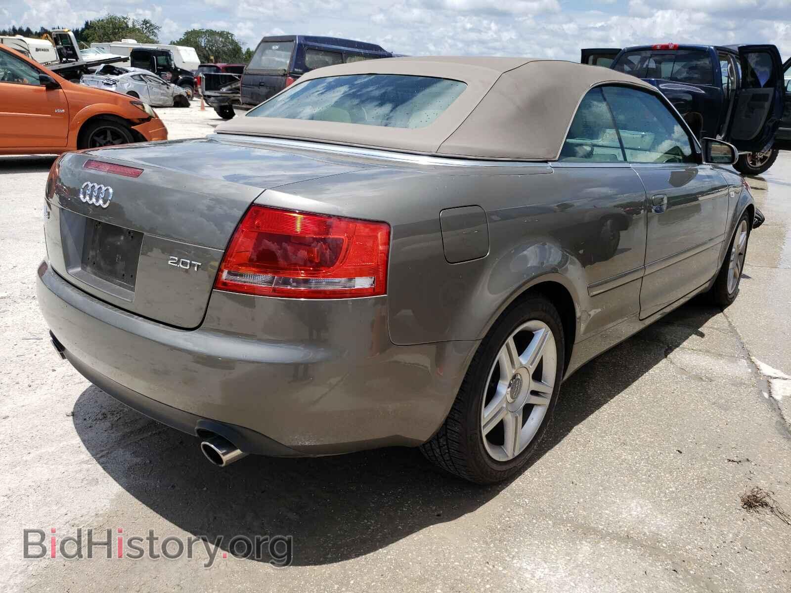 2007 AUDI A4 - VIN: WAUAF48H77K022190 - Фото 4