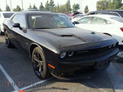 2017 Dodge CHALLENGER, черный — VIN 2C3CDZBT3HH568929, Copart