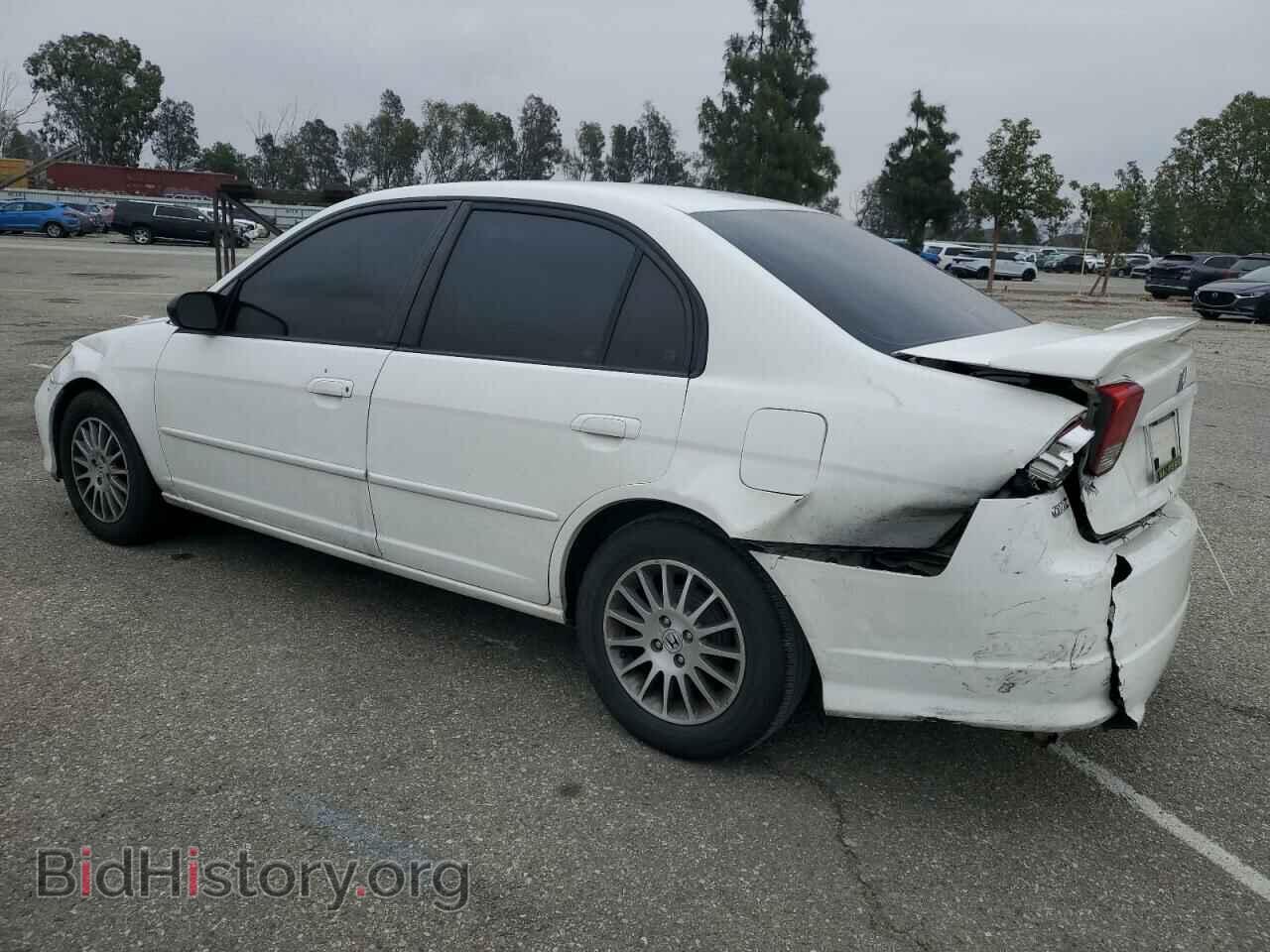 2005 HONDA CIVIC - VIN: 2HGES16575H586581 - Фото 2