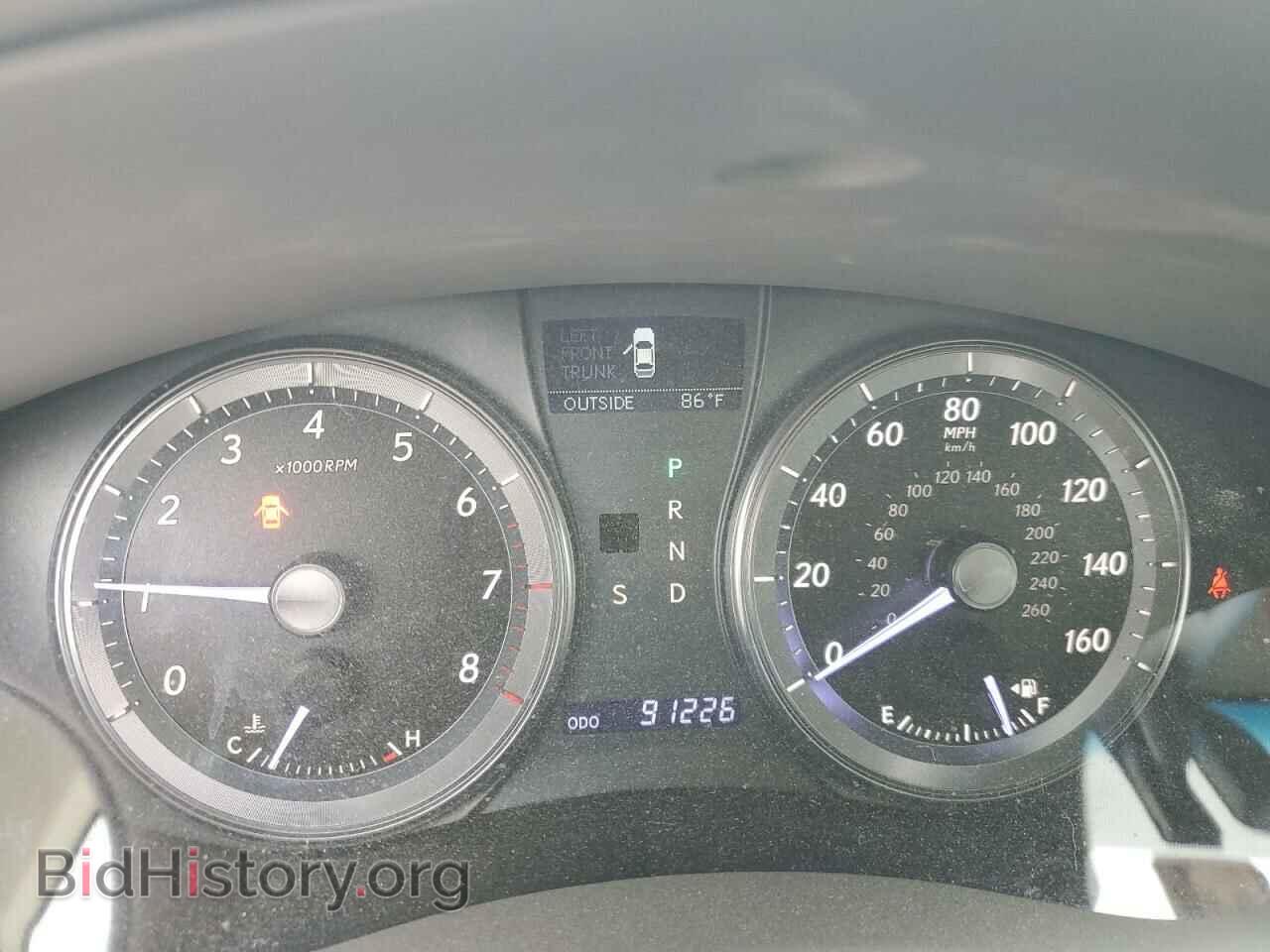 2012 LEXUS ES350 - VIN: JTHBK1EG7C2489597 - Фото 9