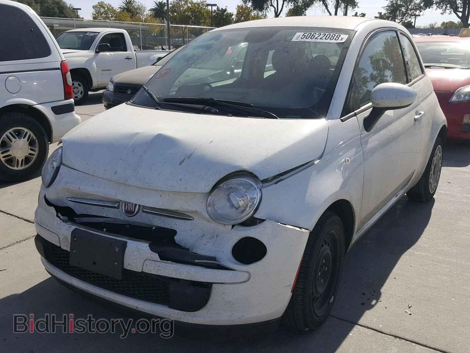 2015 FIAT 500 - VIN: 3C3CFFAR3FT545198 - Фото 2