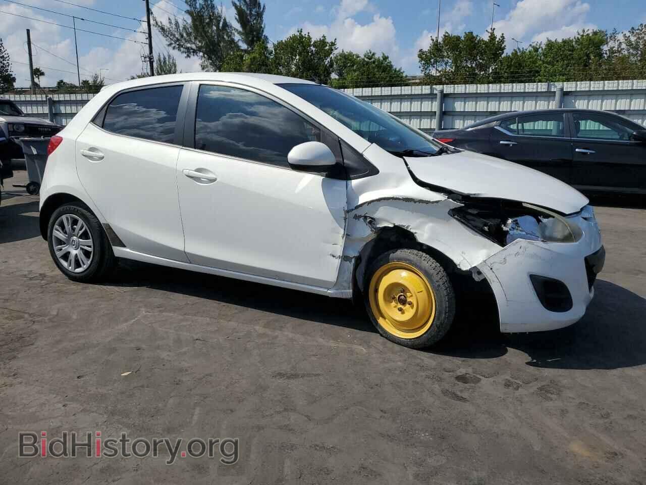 2014 MAZDA 2 - VIN: JM1DE1KY2E0185624 - Фото 4