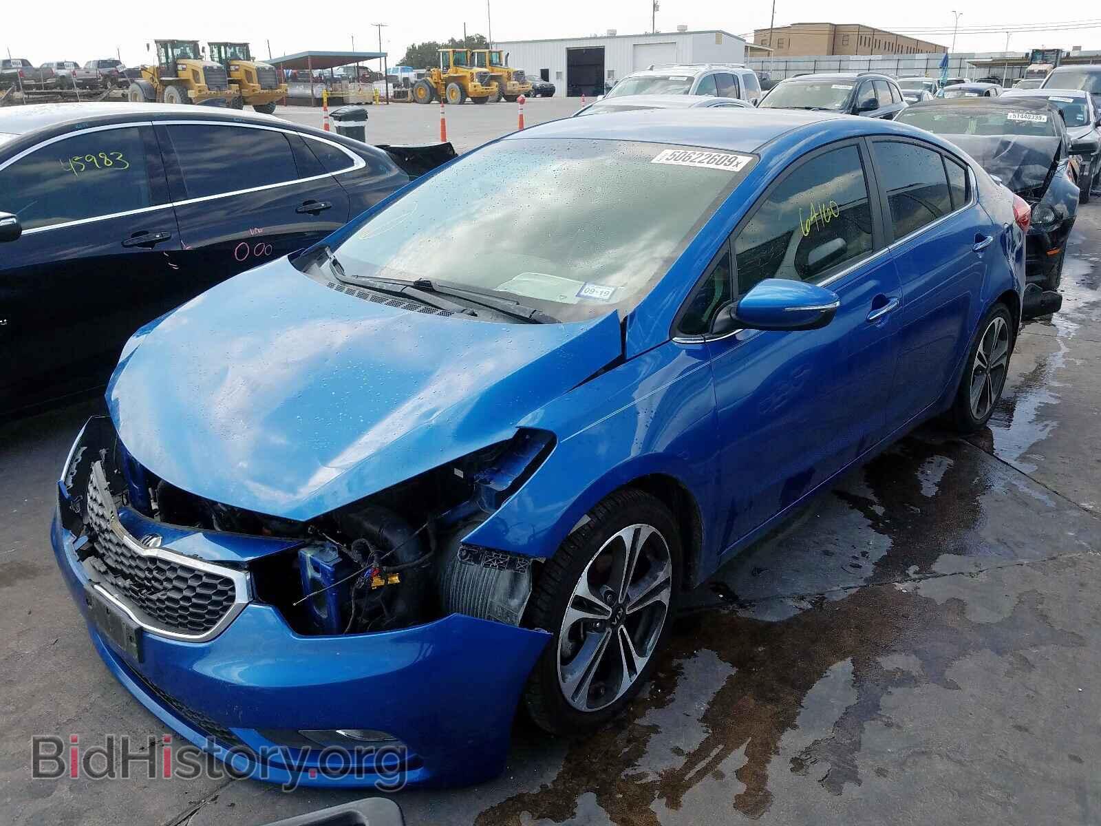 2014 KIA FORTE EX - VIN: KNAFX4A86E5091588 - Фото 2