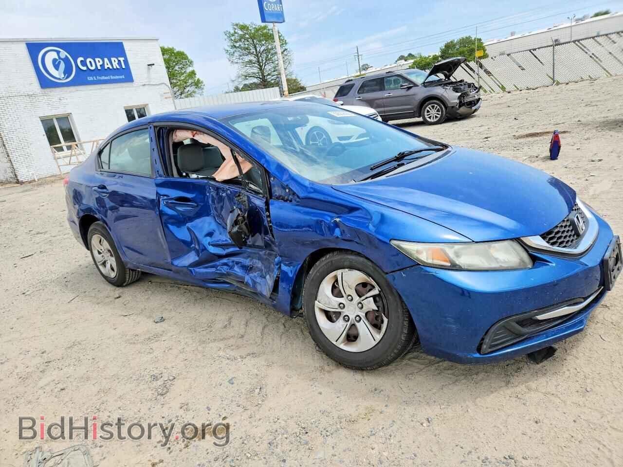 2014 HONDA CIVIC - VIN: 19XFB2F55EE074371 - Фото 4