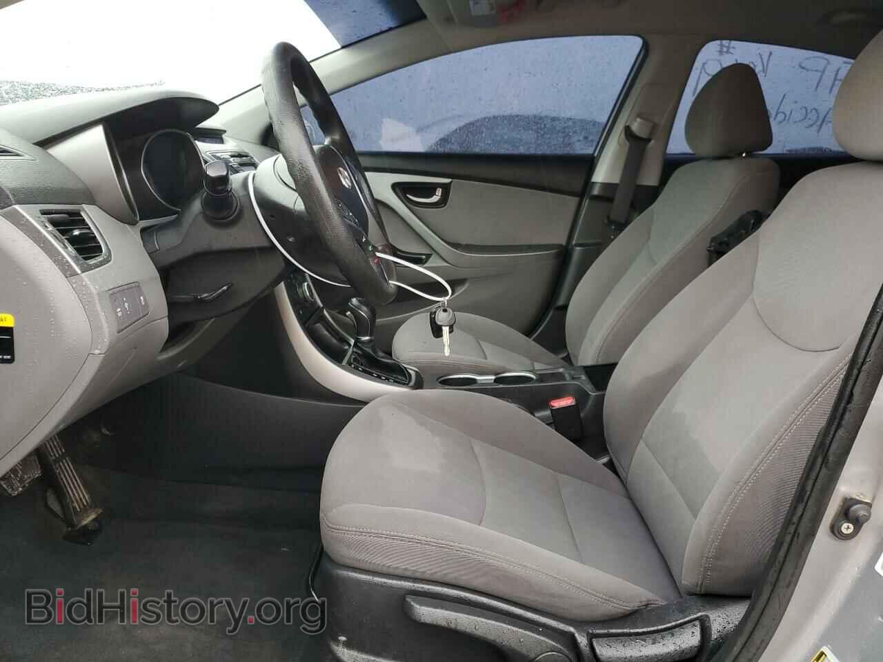 2014 HYUNDAI ELANTRA - VIN: KMHDH4AE9EU031688 - Фото 7