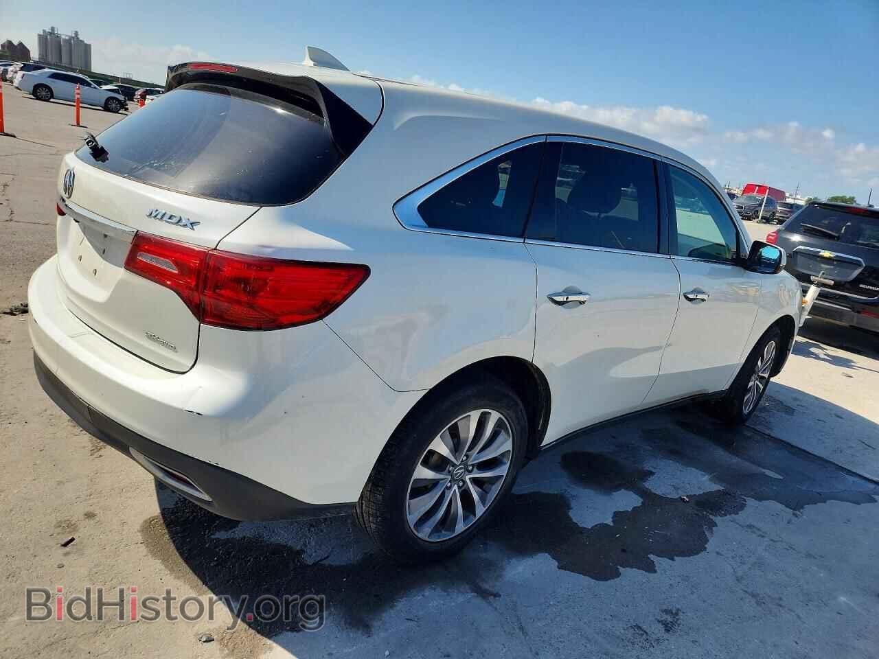 2016 ACURA MDX - VIN: 5FRYD4H44GB033129 - Фото 3