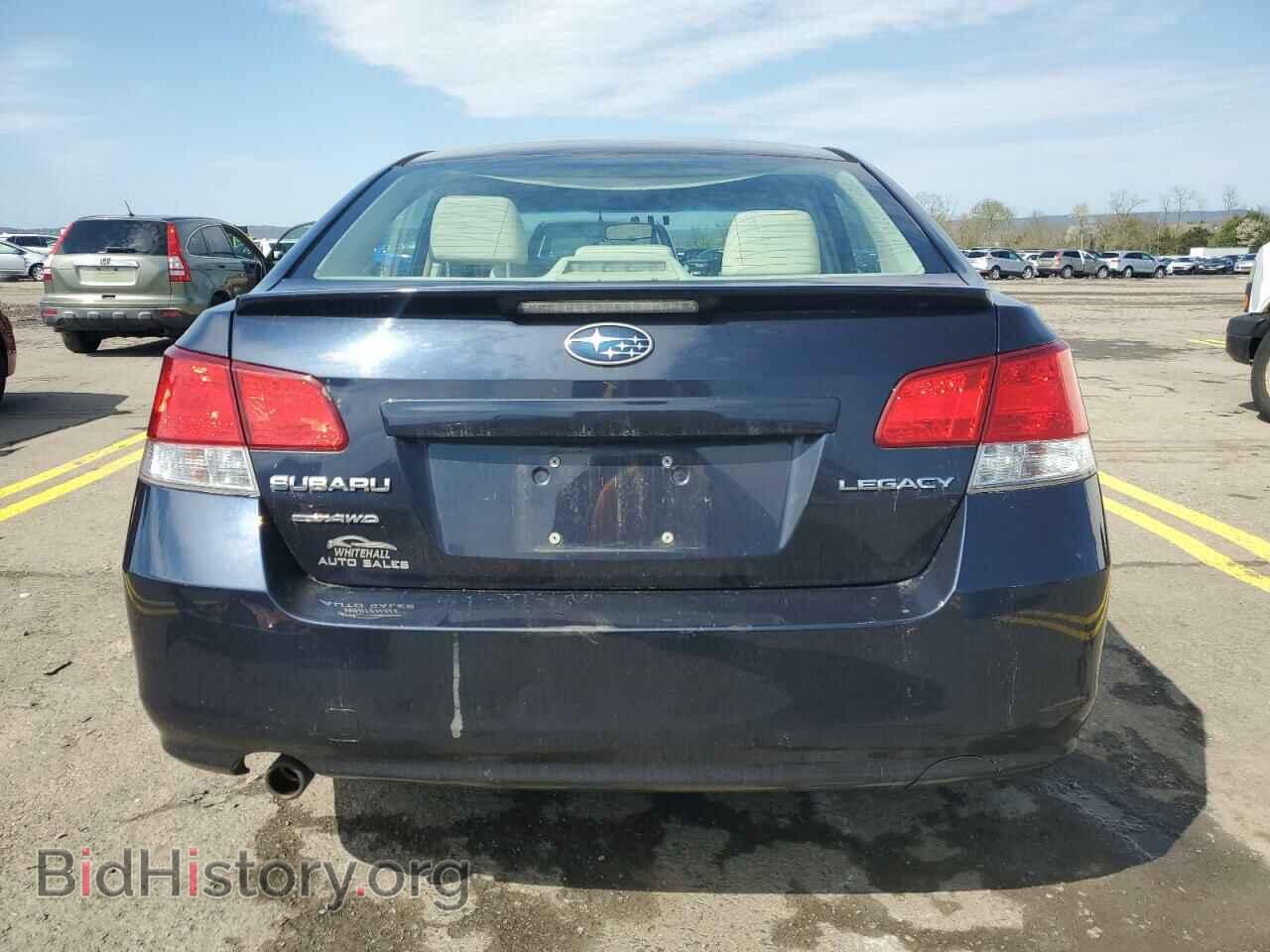 2012 SUBARU LEGACY - VIN: 4S3BMAC69C1029711 - Фото 6