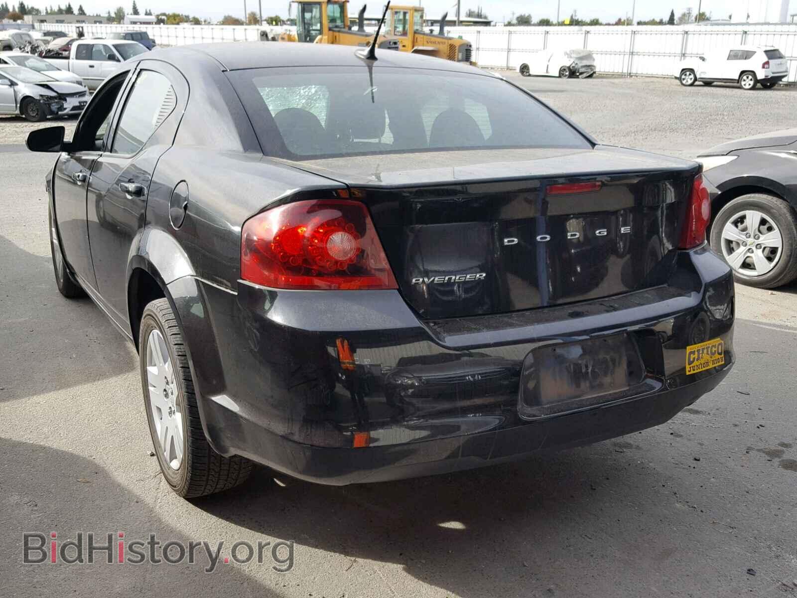 2012 DODGE AVENGER - VIN: 1C3CDZAB2CN331809 - Фото 3