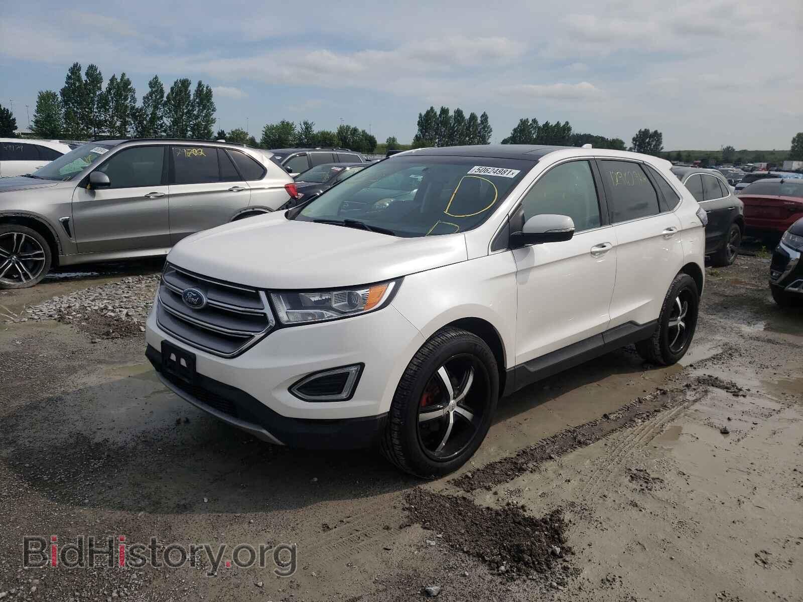 2016 FORD EDGE - VIN: 2FMPK3J96GBB85179 - Фото 2