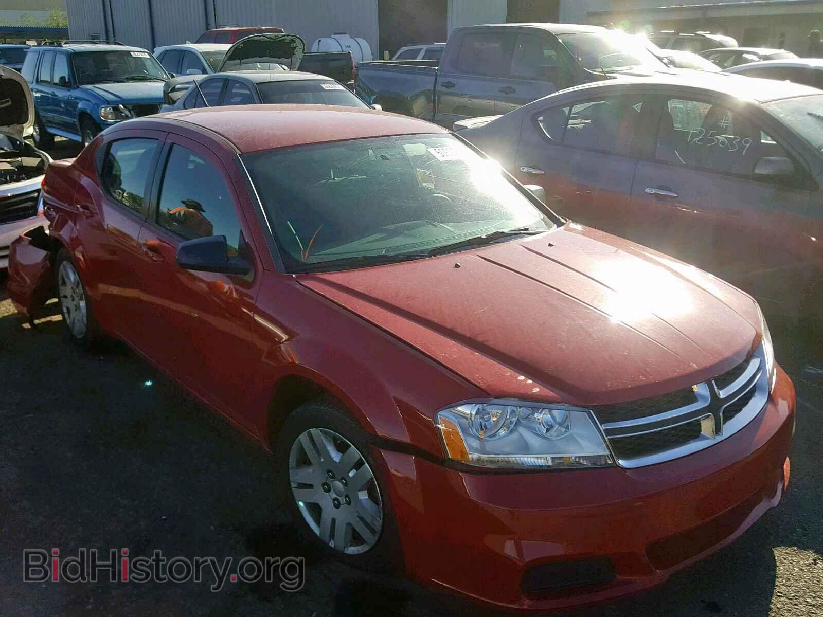 Photo 1C3CDZAB4EN144414 - DODGE AVENGER 2014