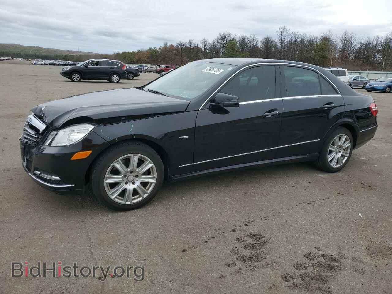 Photo WDDHF8JB1CA559299 - MERCEDES-BENZ E-CLASS 2012