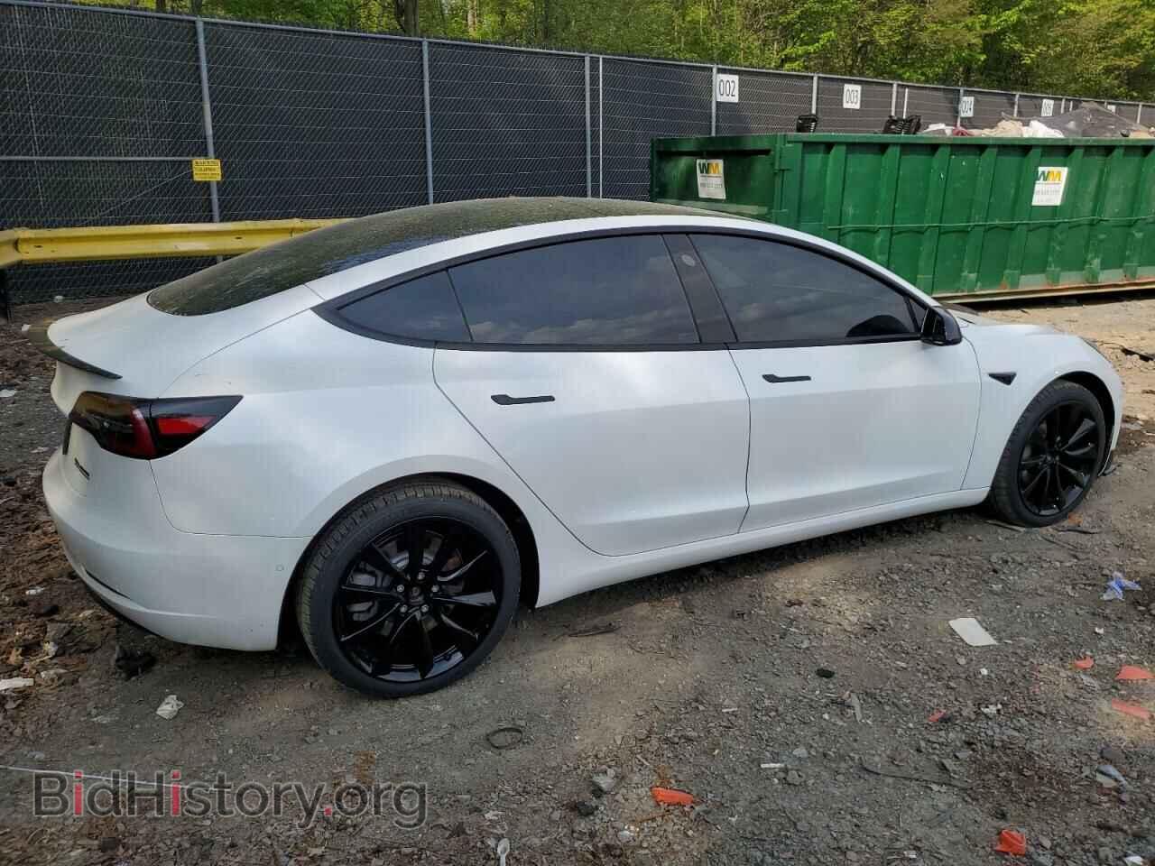 2021 TESLA MODEL 3 - VIN: 5YJ3E1EB7MF858393 - Фото 3