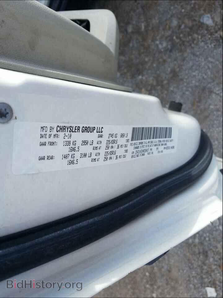 2010 DODGE CARAVAN - VIN: 2D4CN1AEXAR258437 - Фото 10