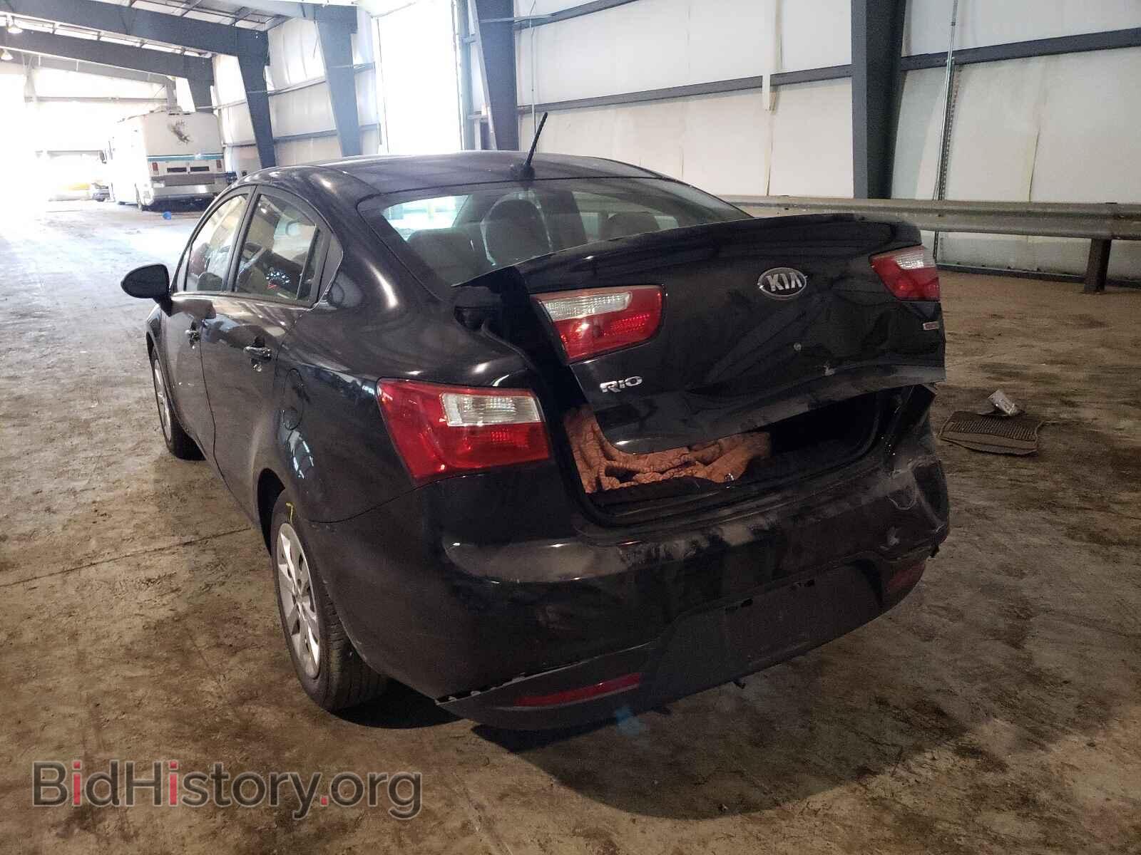2014 KIA RIO - VIN: KNADM4A35E6410557 - Фото 3