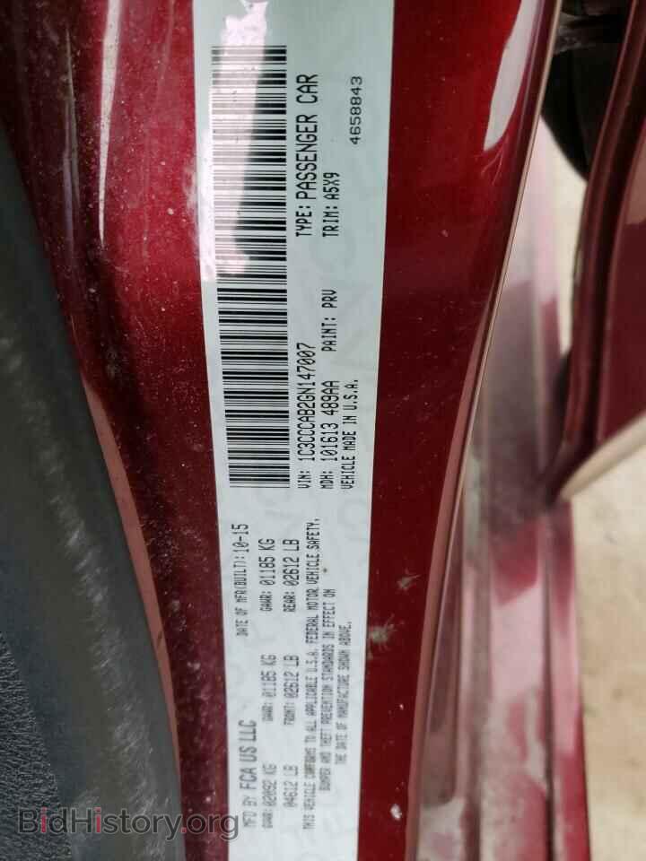 2016 CHRYSLER 200 - VIN: 1C3CCCAB2GN147007 - Photo 12