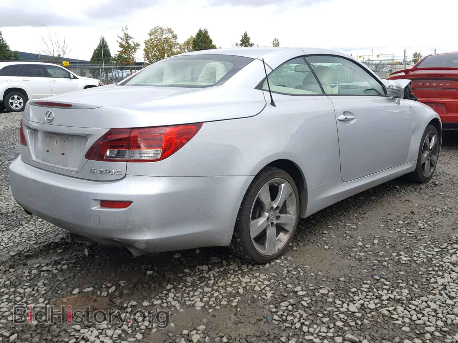 2011 LEXUS IS 250 - VIN: JTHFF2C22B2520630 - Фото 4
