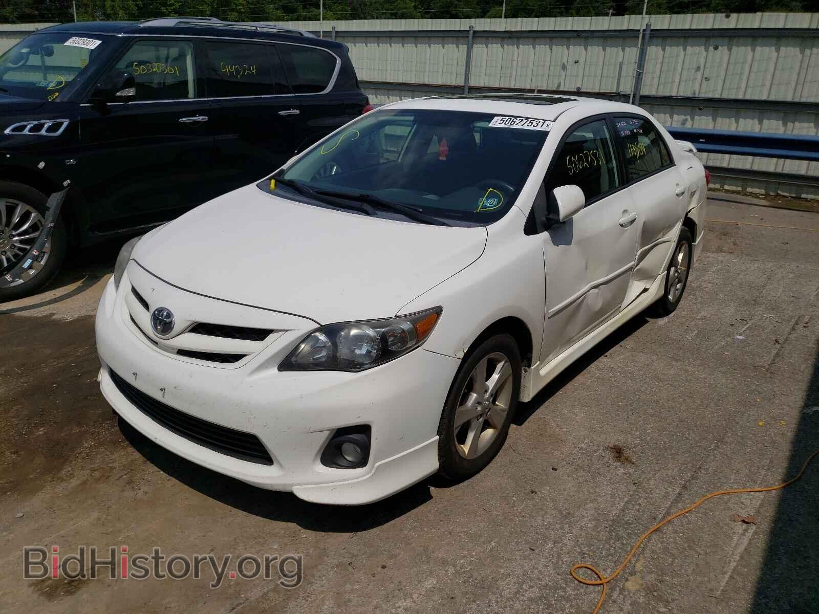 2011 TOYOTA COROLLA - VIN: 2T1BU4EEXBC550842 - Фото 2