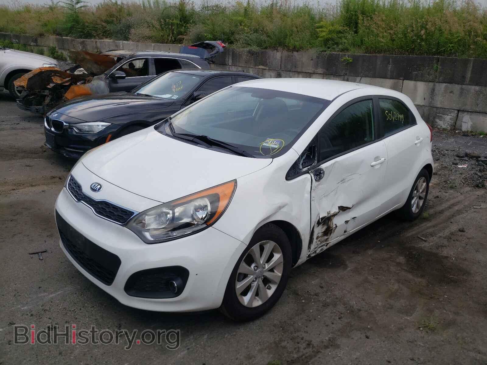 2013 KIA RIO - VIN: KNADN5A33D6168479 - Фото 2