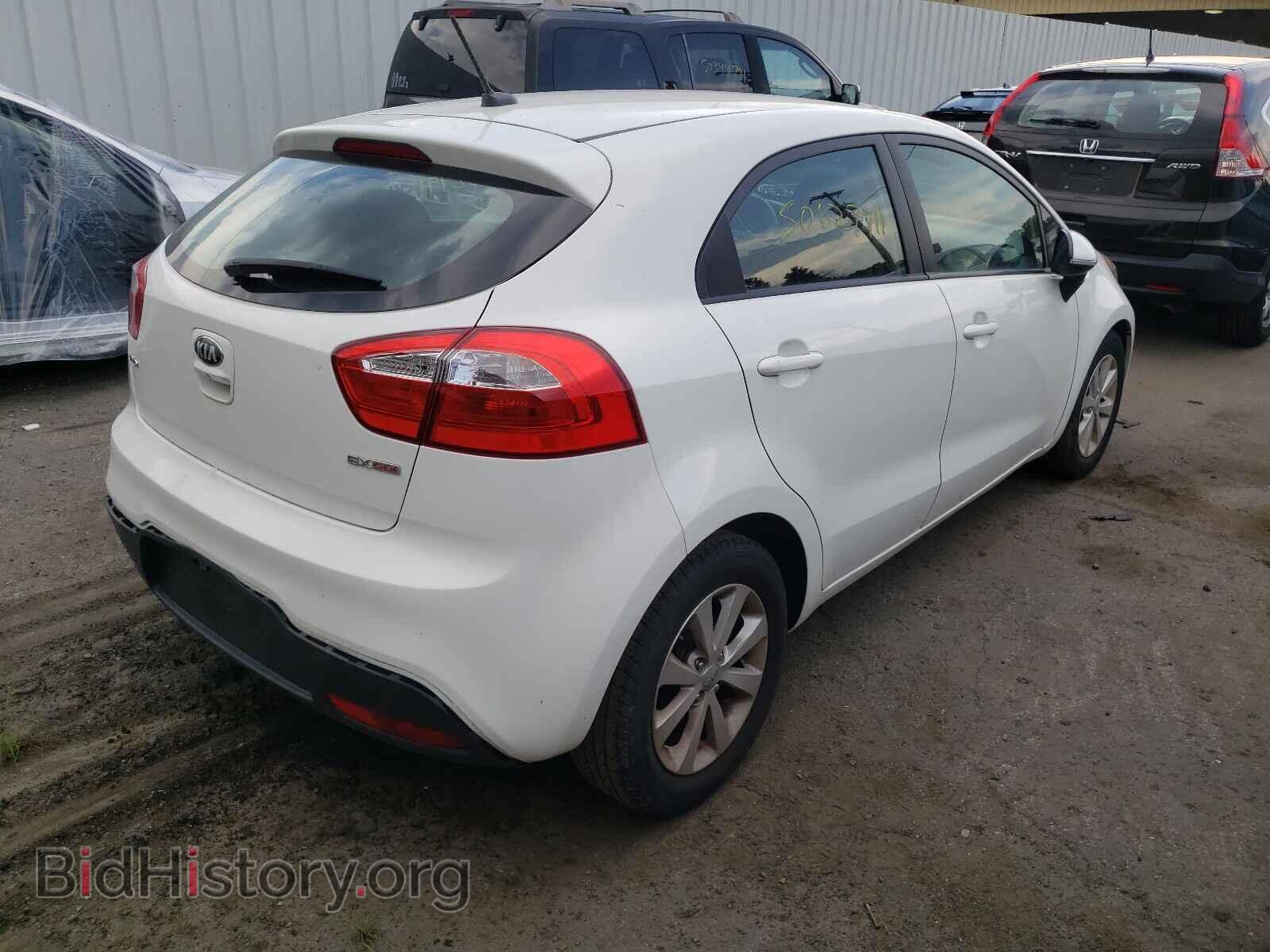 2013 KIA RIO - VIN: KNADN5A33D6168479 - Фото 4